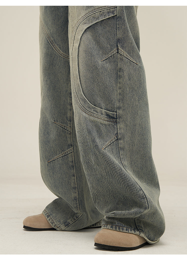Men's Straight Leg Denim Jeans