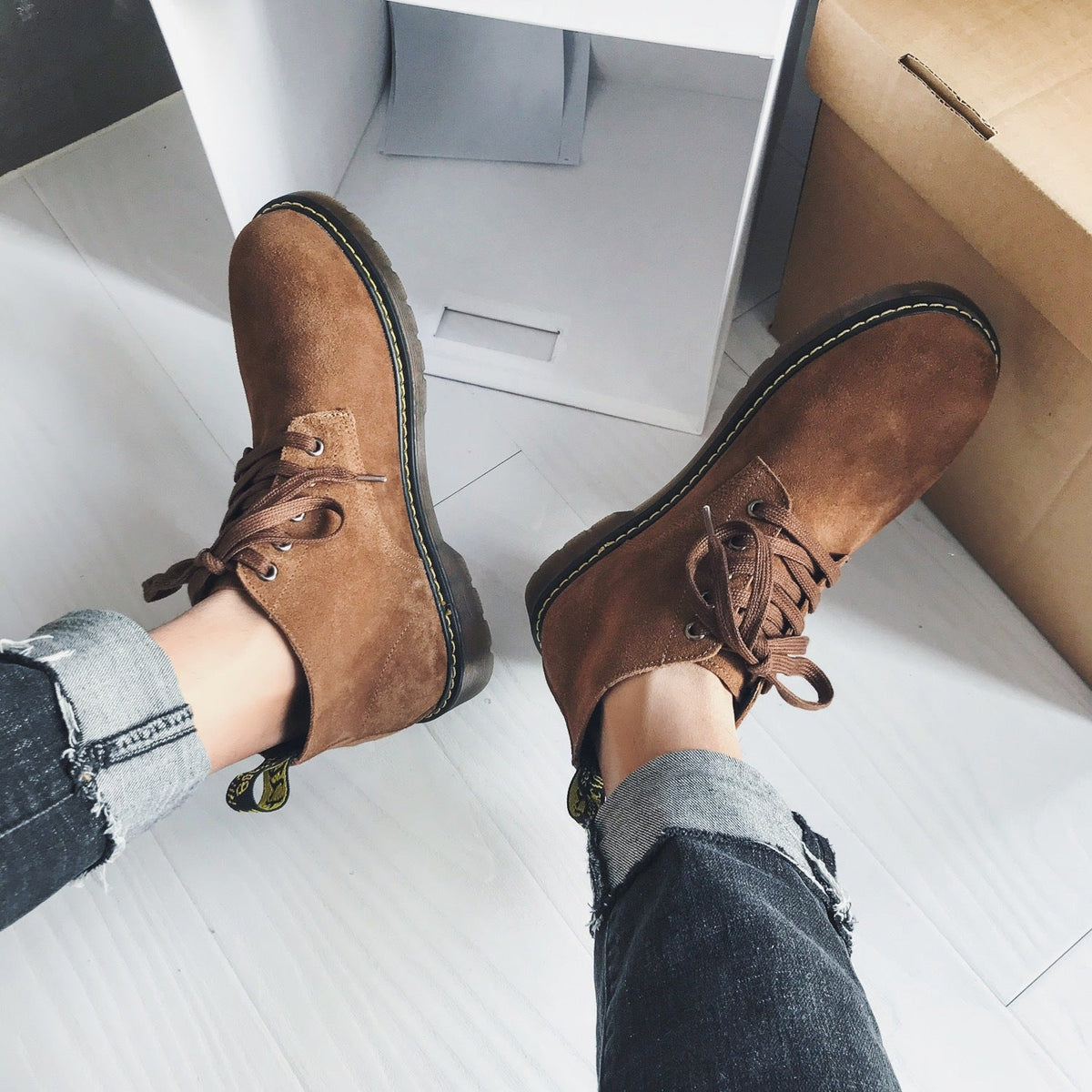 Men's Durable Leather Boots
