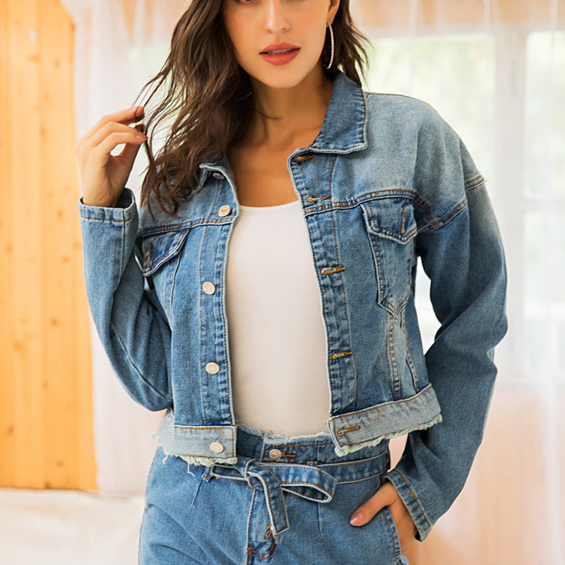 Women's Slim Fit Denim Jacket