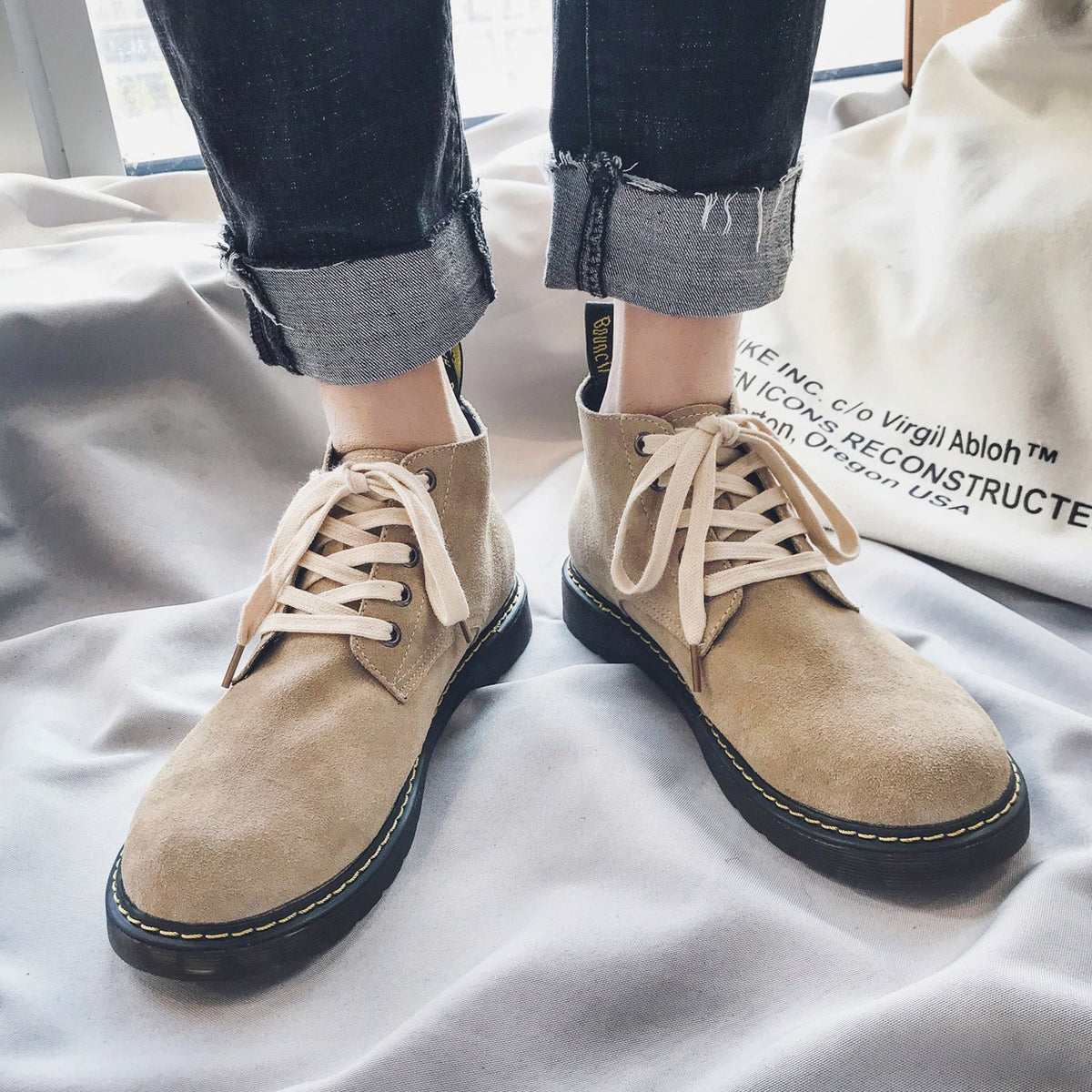 Men's Durable Leather Boots