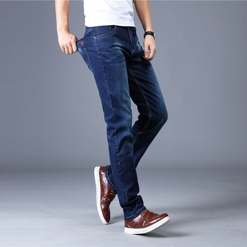 Men's Slim Straight-Leg Stretch Jeans