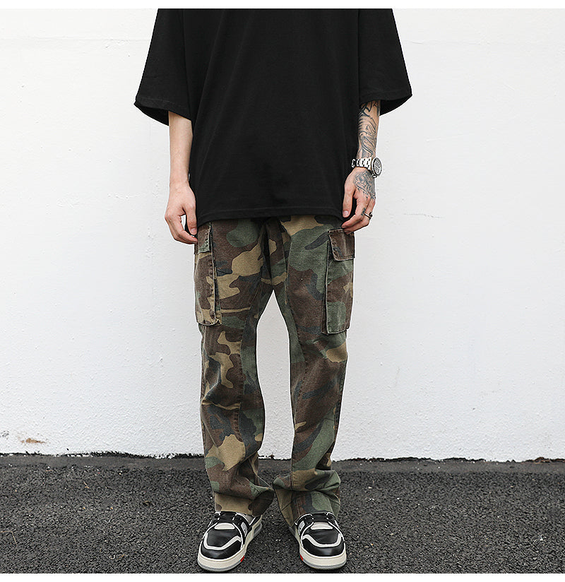 Men's Straight Leg Cargo Pants