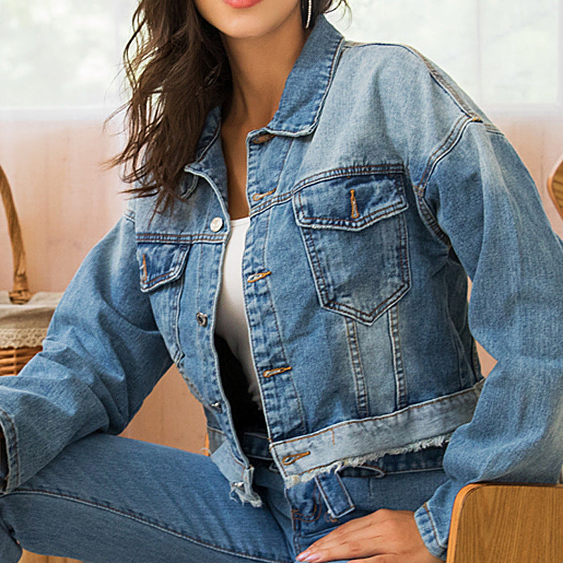 Women's Slim Fit Denim Jacket