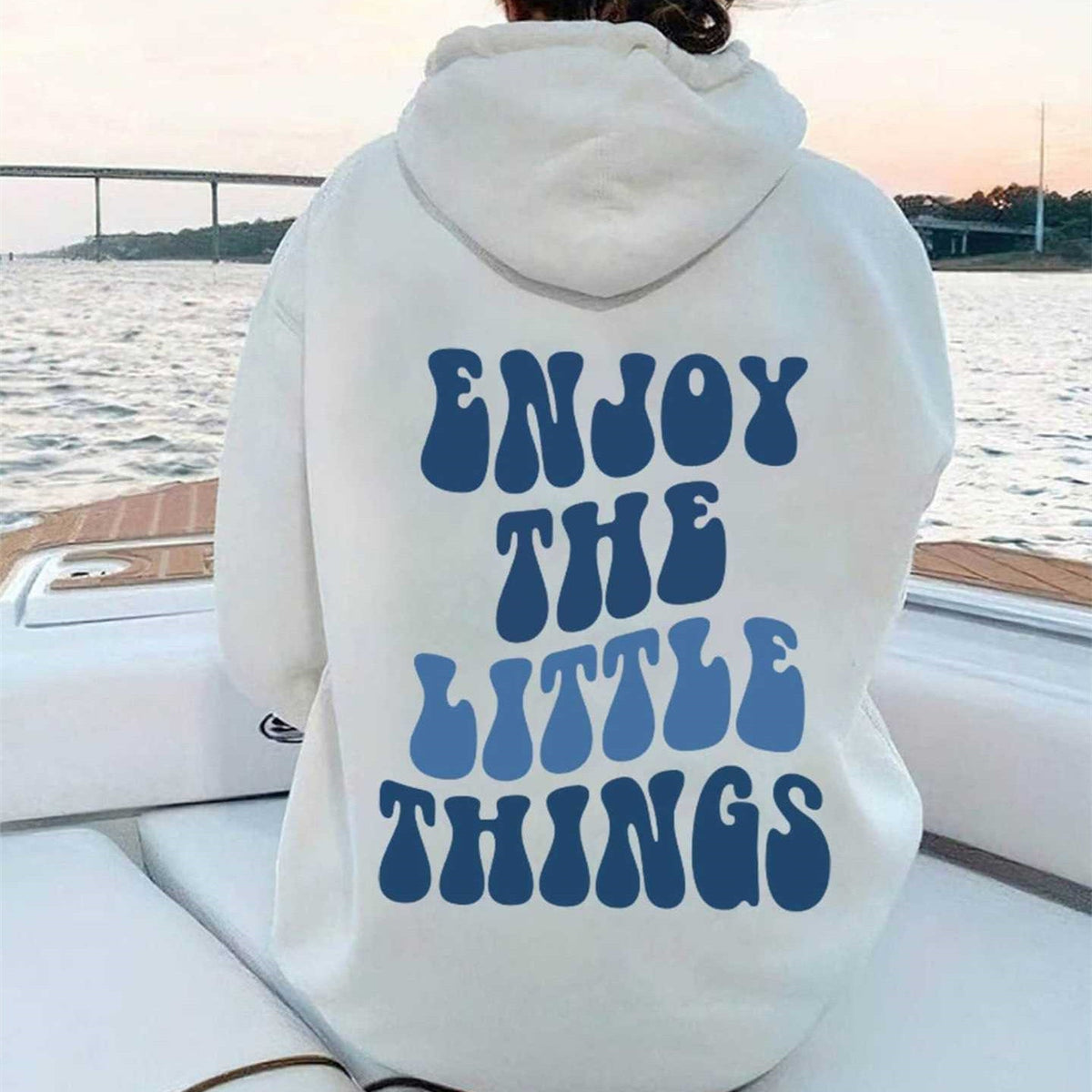 Women's Oversized Enjoy The little Things Hoodie