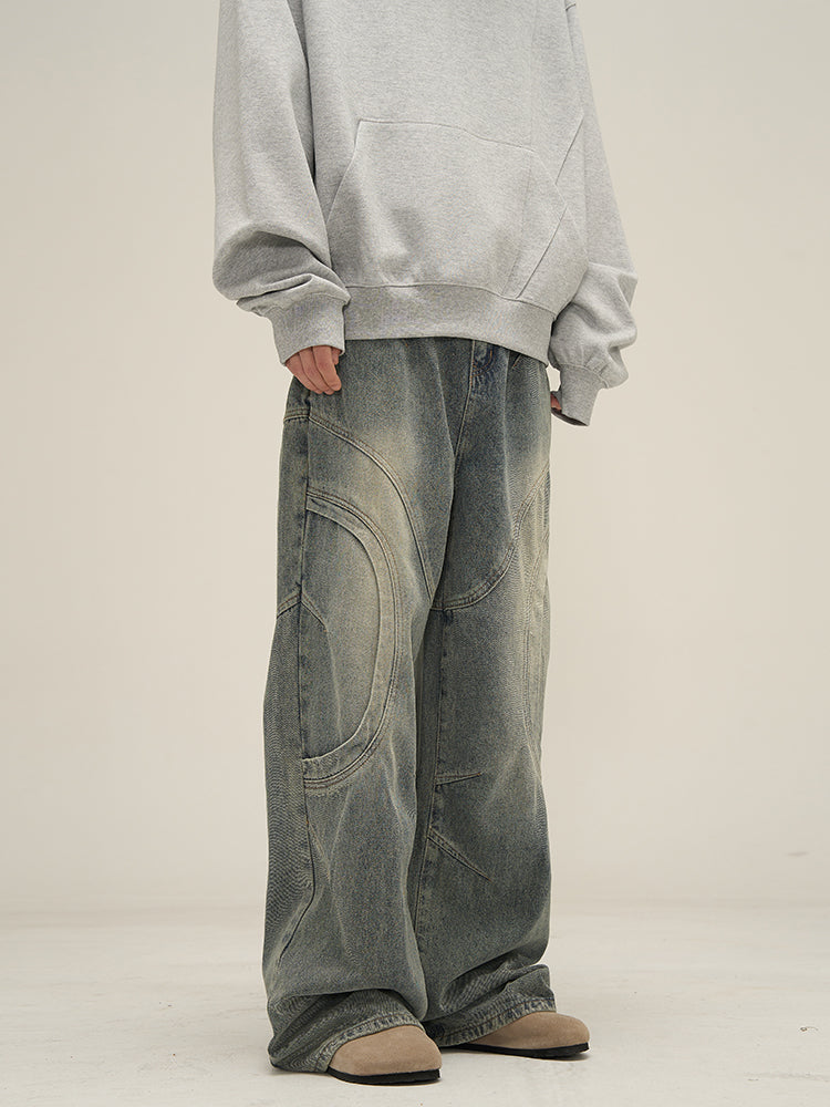 Men's Straight Leg Denim Jeans