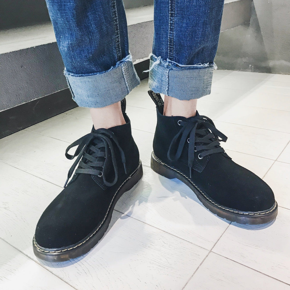Men's Durable Leather Boots