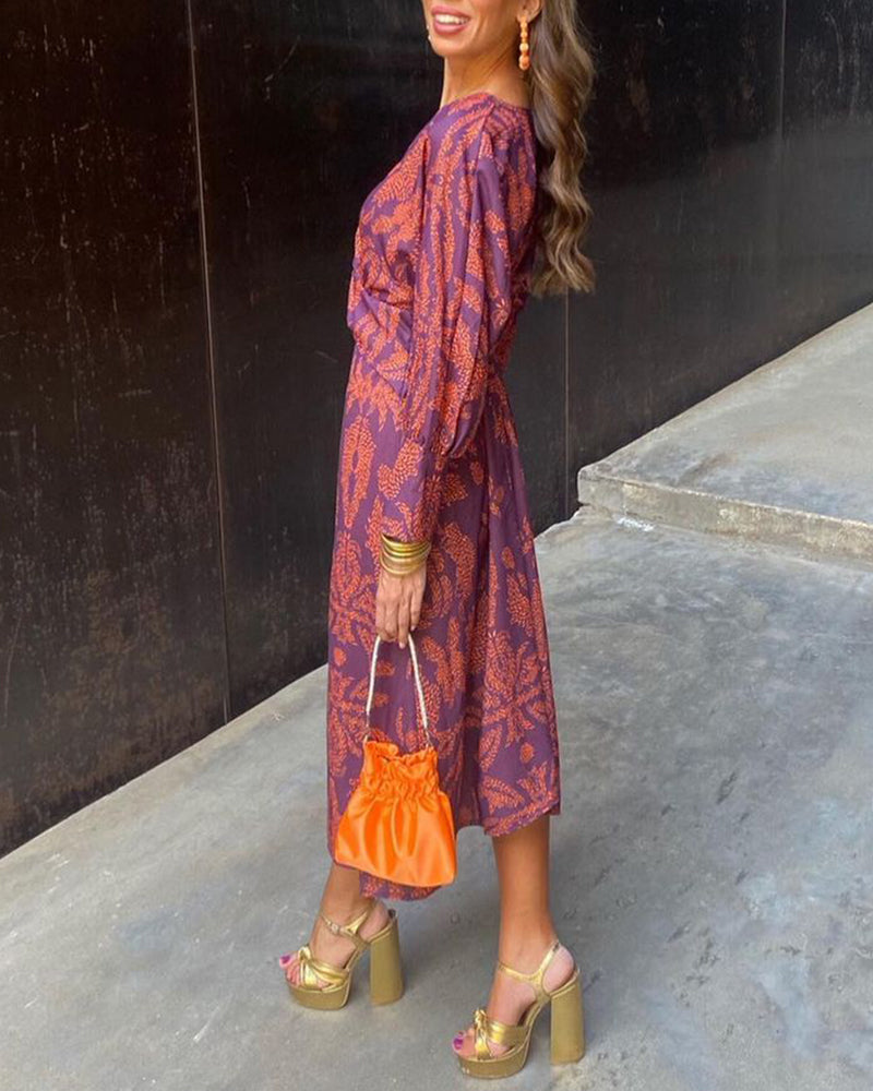 Isadora™ – Elegant Midi Dress with Timeless Charm