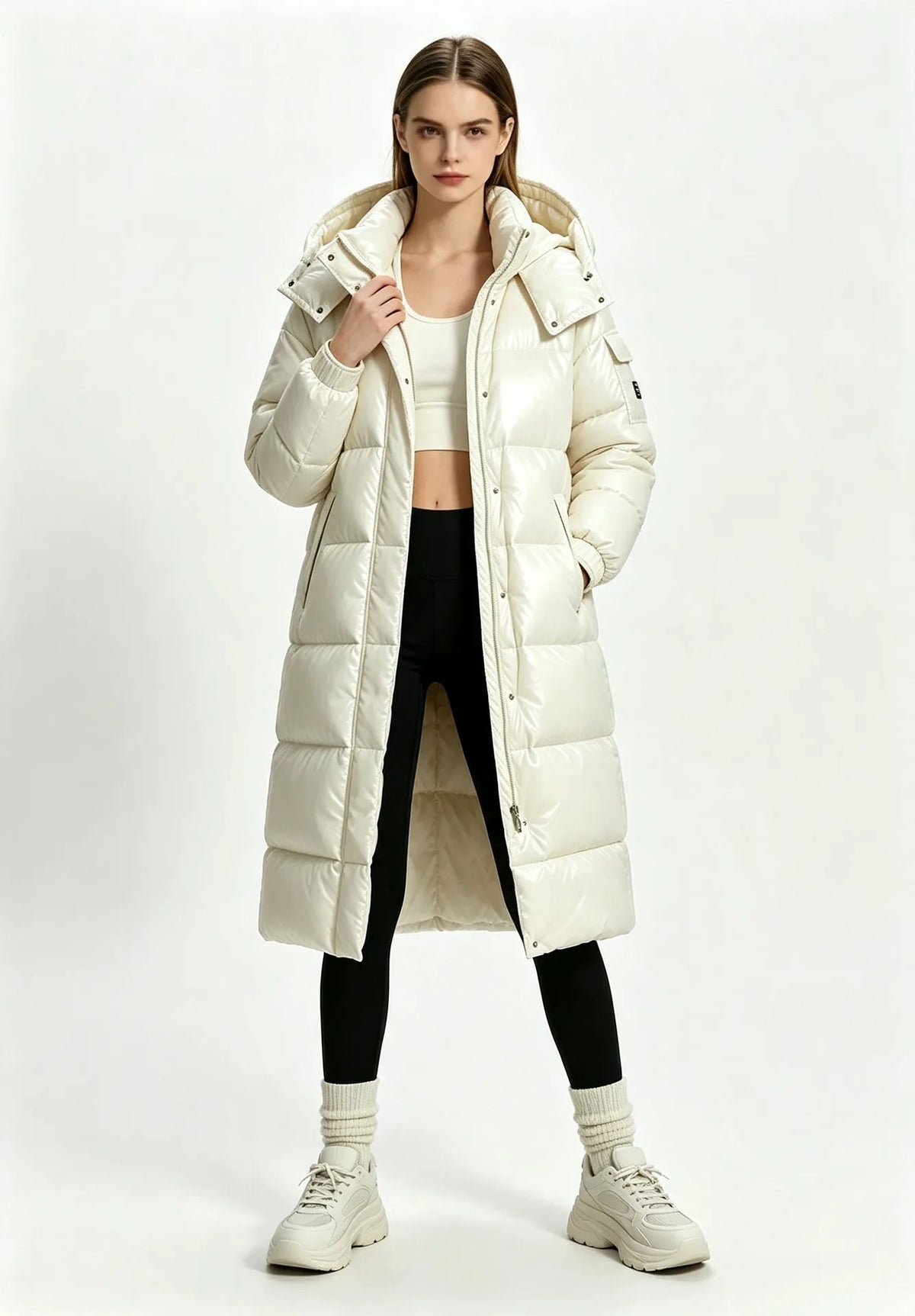 Women's Hooded Puffer Winter Parka