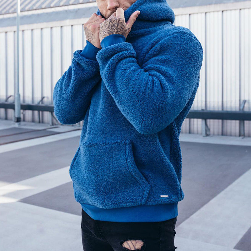 Men's Plush Fleece Hoodie