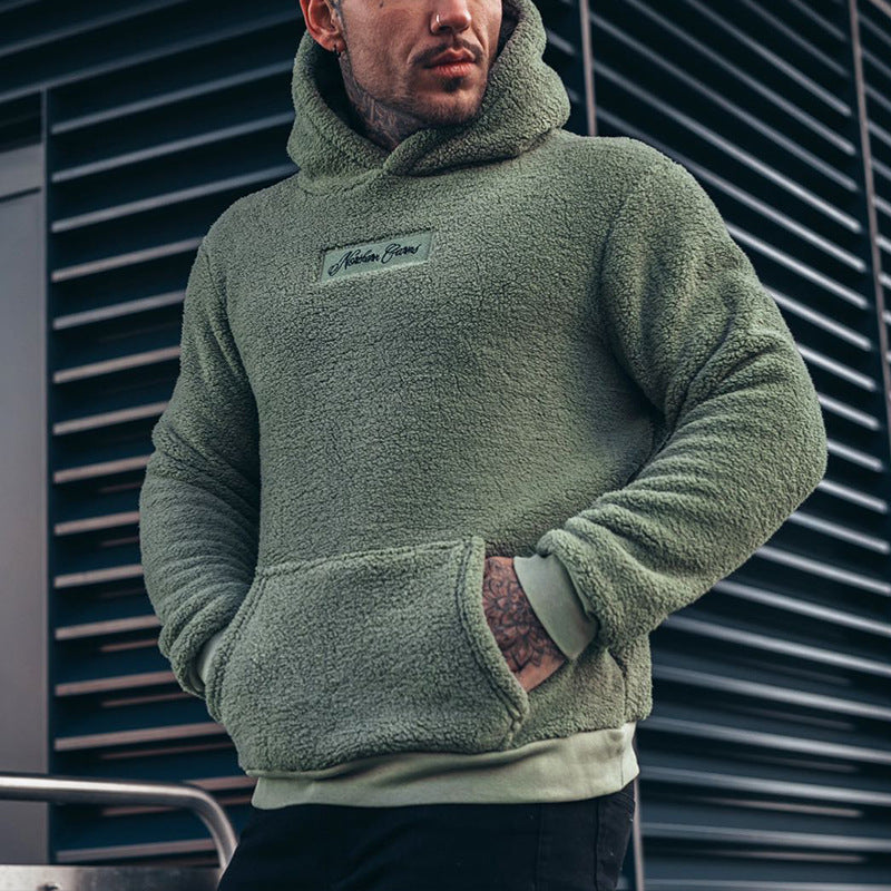 Men's Plush Fleece Hoodie