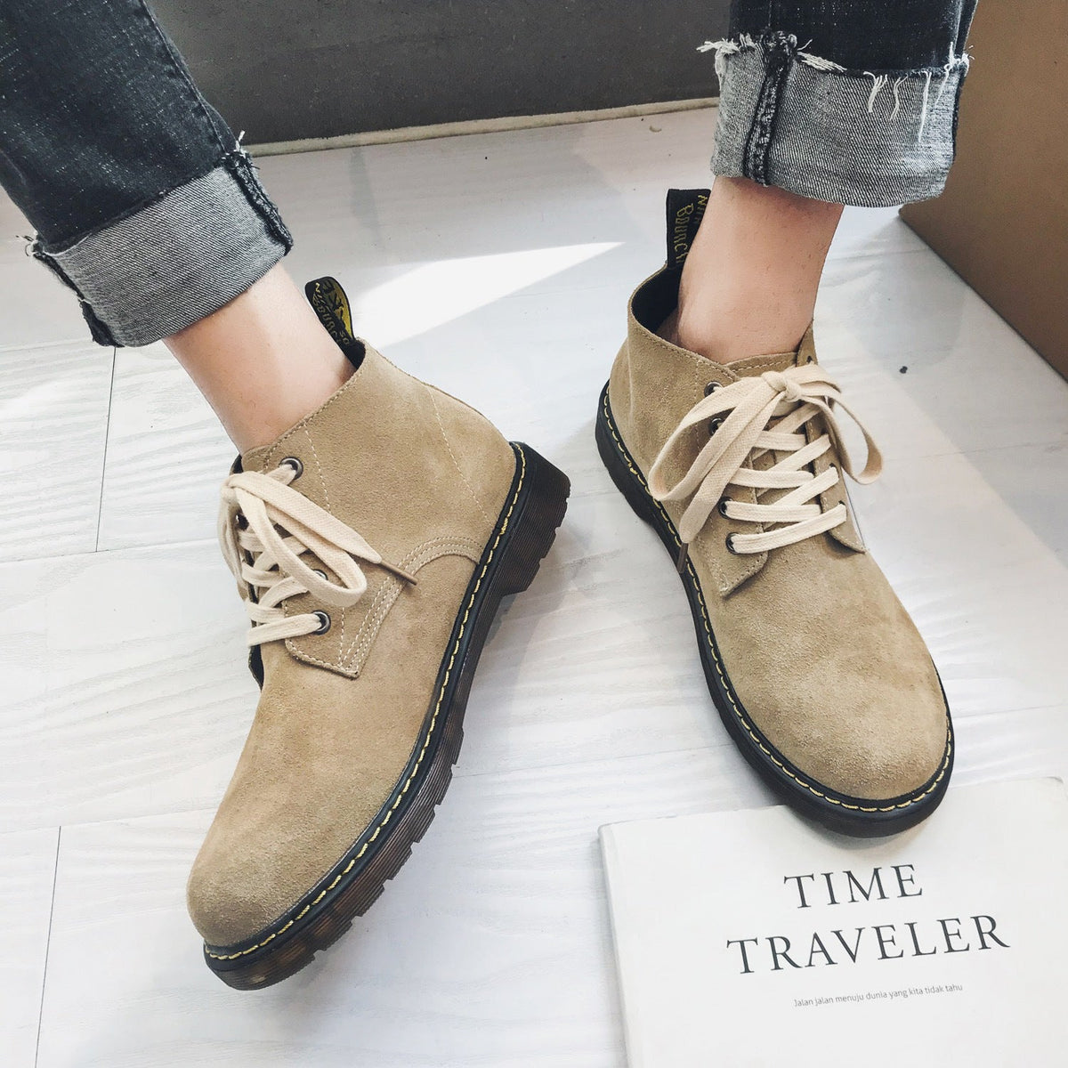 Men's Durable Leather Boots