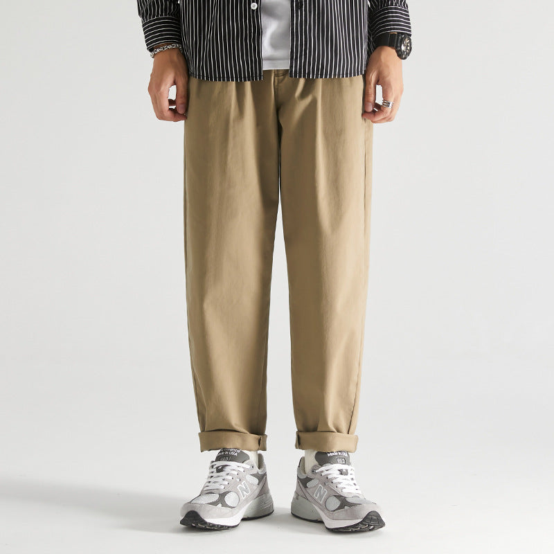 Men's Tapered Pants - Slim Fit Casual Trousers