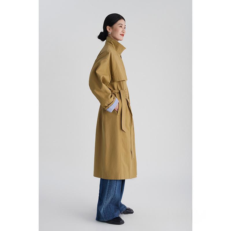 Women's Trench Coat - Casual Vintage Style
