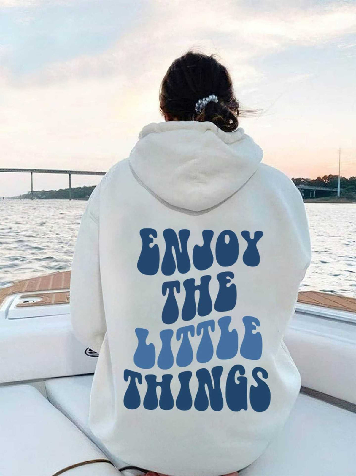 Women's Oversized Enjoy The little Things Hoodie
