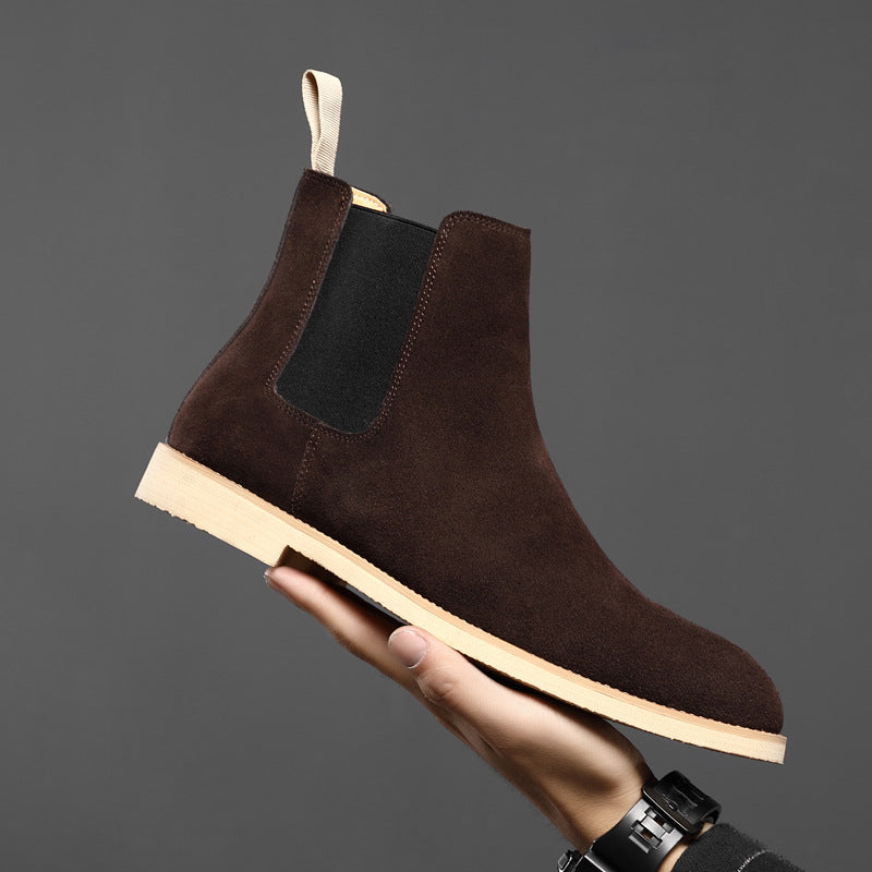 Men's Pointed Toe Chelsea Boots