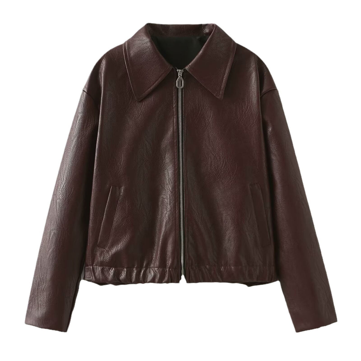 Women's Casual Long Sleeve Zipper Jacket