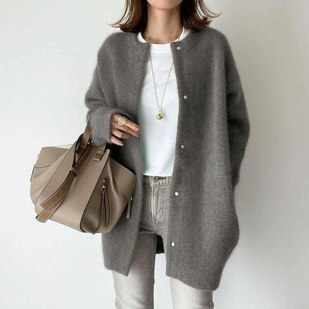 Women's Long Knitted Cardigan