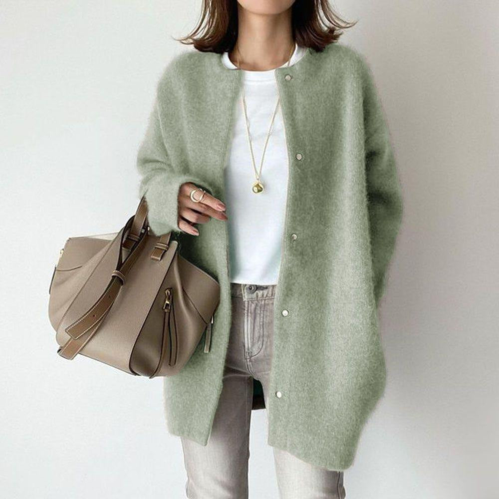 Women's Long Knitted Cardigan
