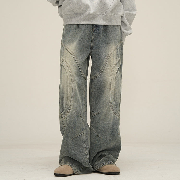 Men's Straight Leg Denim Jeans