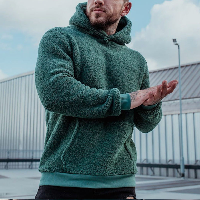 Men's Plush Fleece Hoodie