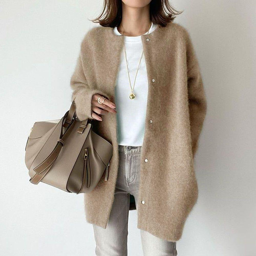 Women's Long Knitted Cardigan