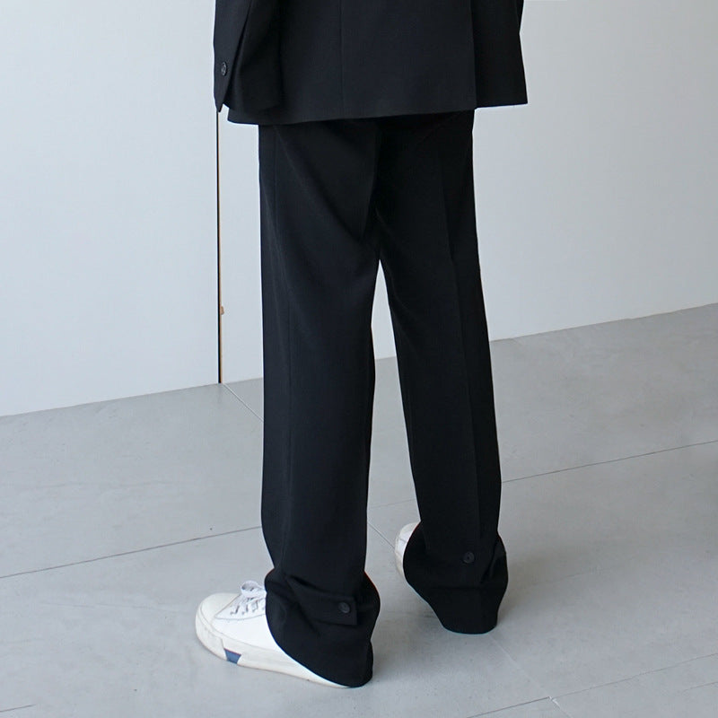 Men's Casual Straight Loose Trousers