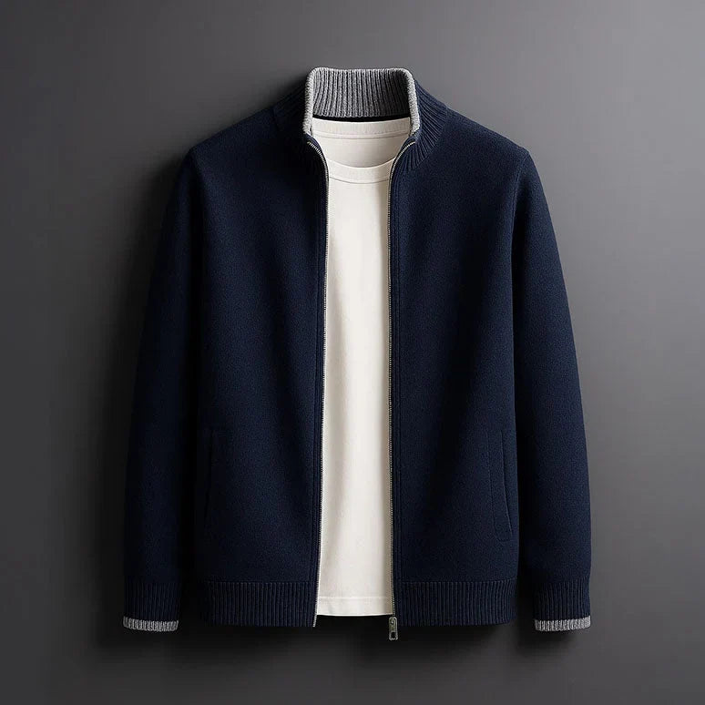 Men's Wool Cardigan Relaxed Fit
