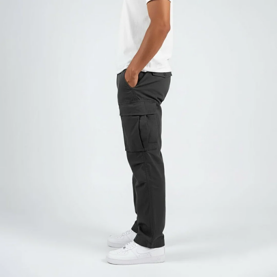 Men's Relaxed Fit Cargo Pants with Side Pockets
