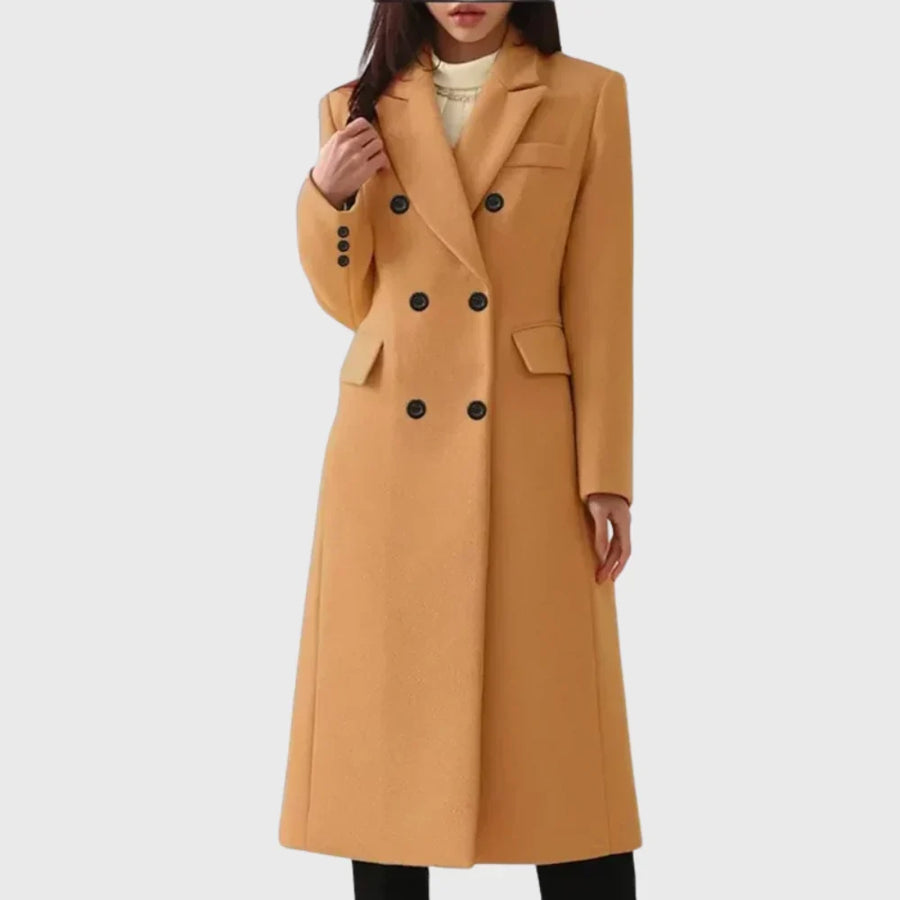 Women's Tailored Wool Overcoat