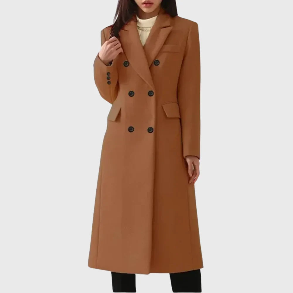 Women's Tailored Wool Overcoat