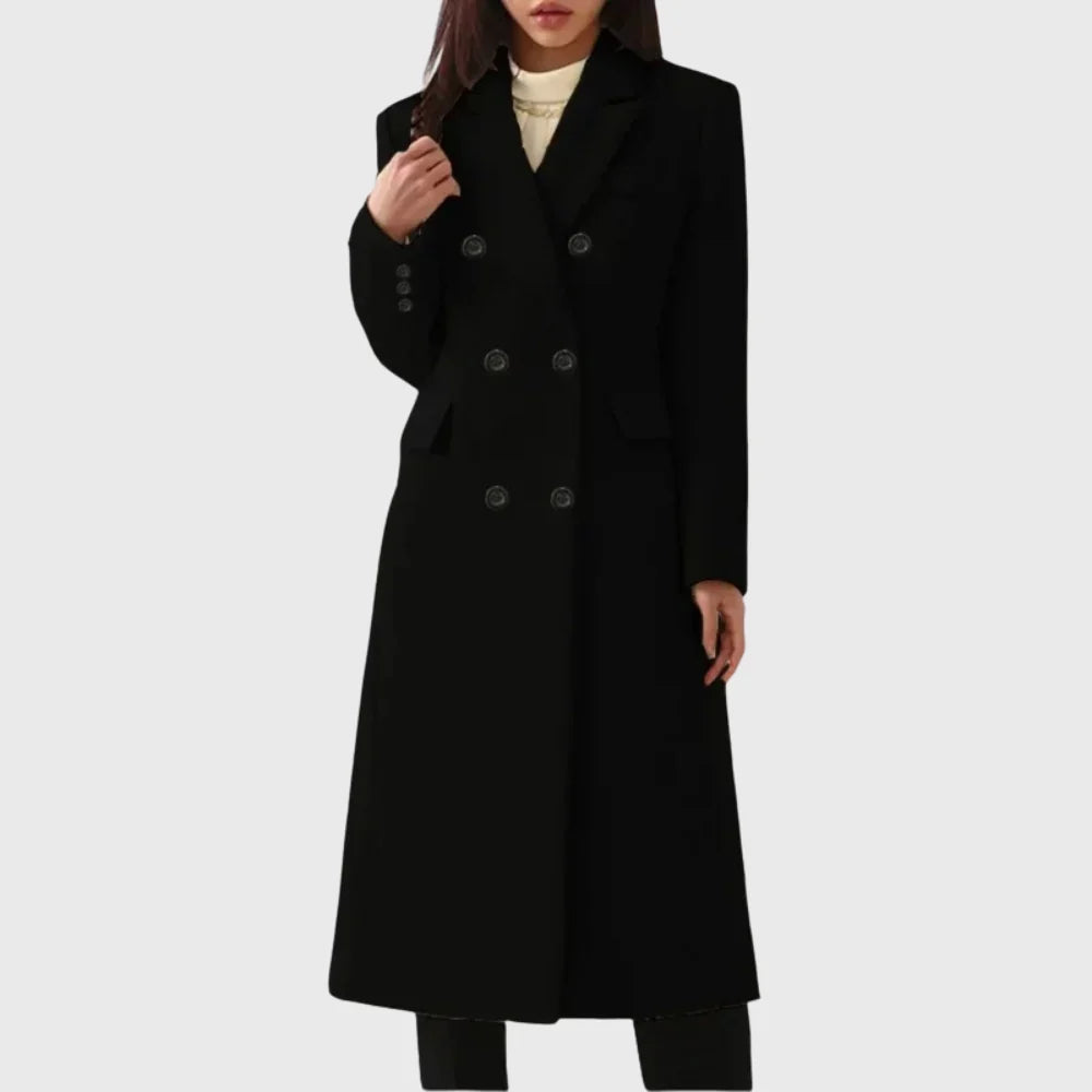 Women's Tailored Wool Overcoat