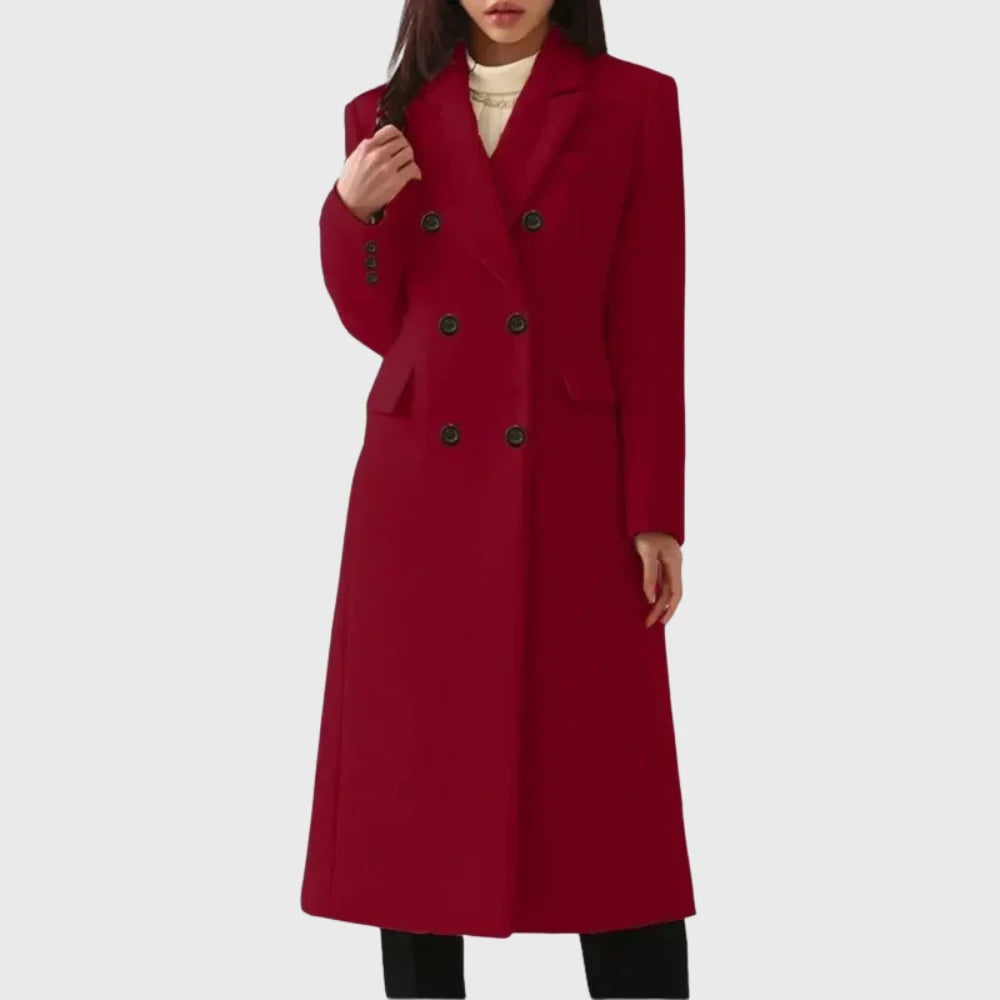 Women's Tailored Wool Overcoat