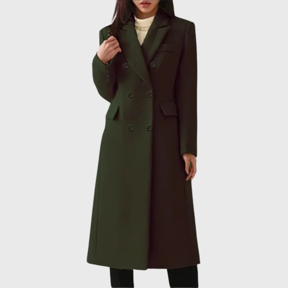 Women's Tailored Wool Overcoat