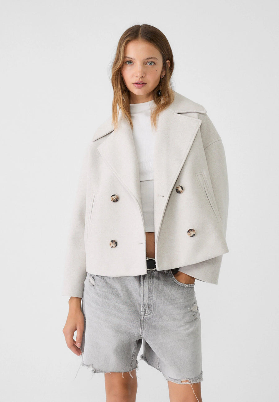 Women's Double Breasted Coat – Timeless Stylish Outerwear