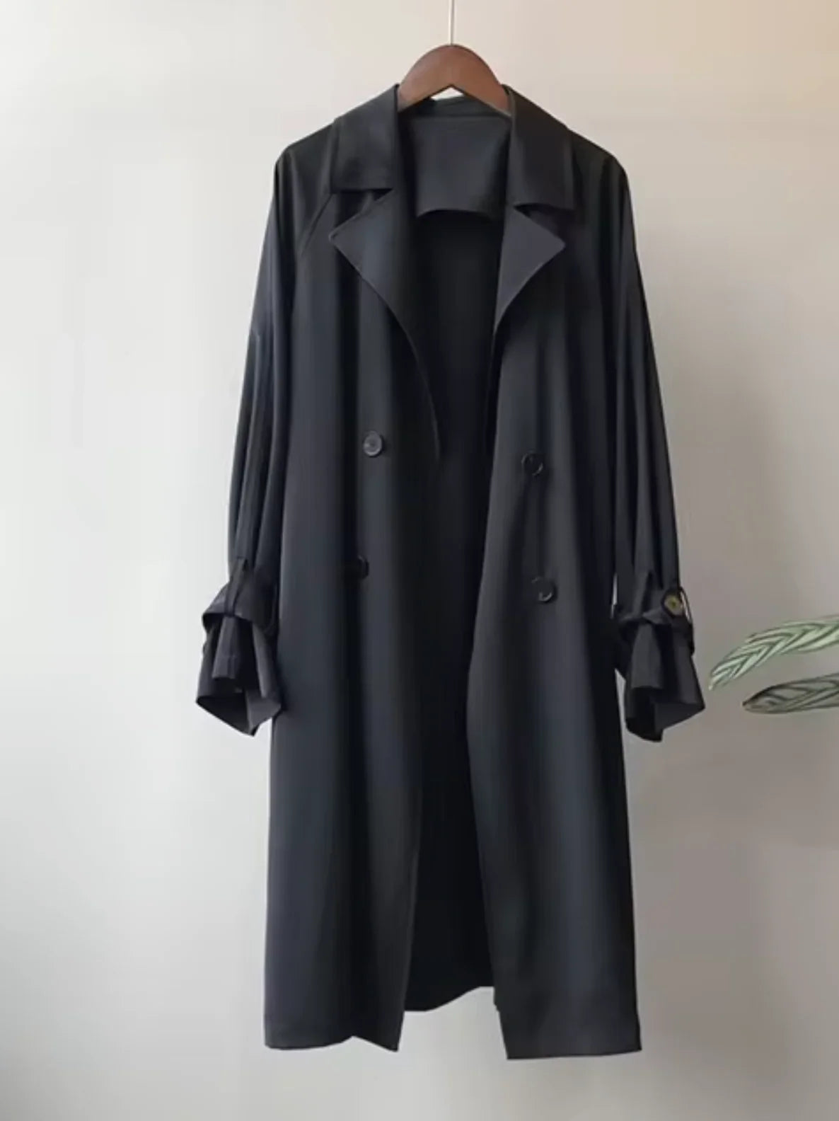 Women's Long Waterproof Trench Coat