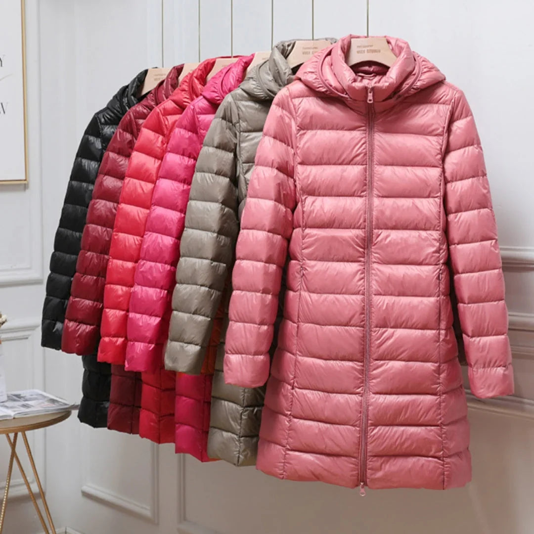 Women's Ultralight Down Jacket Lightweight Autumn Coat