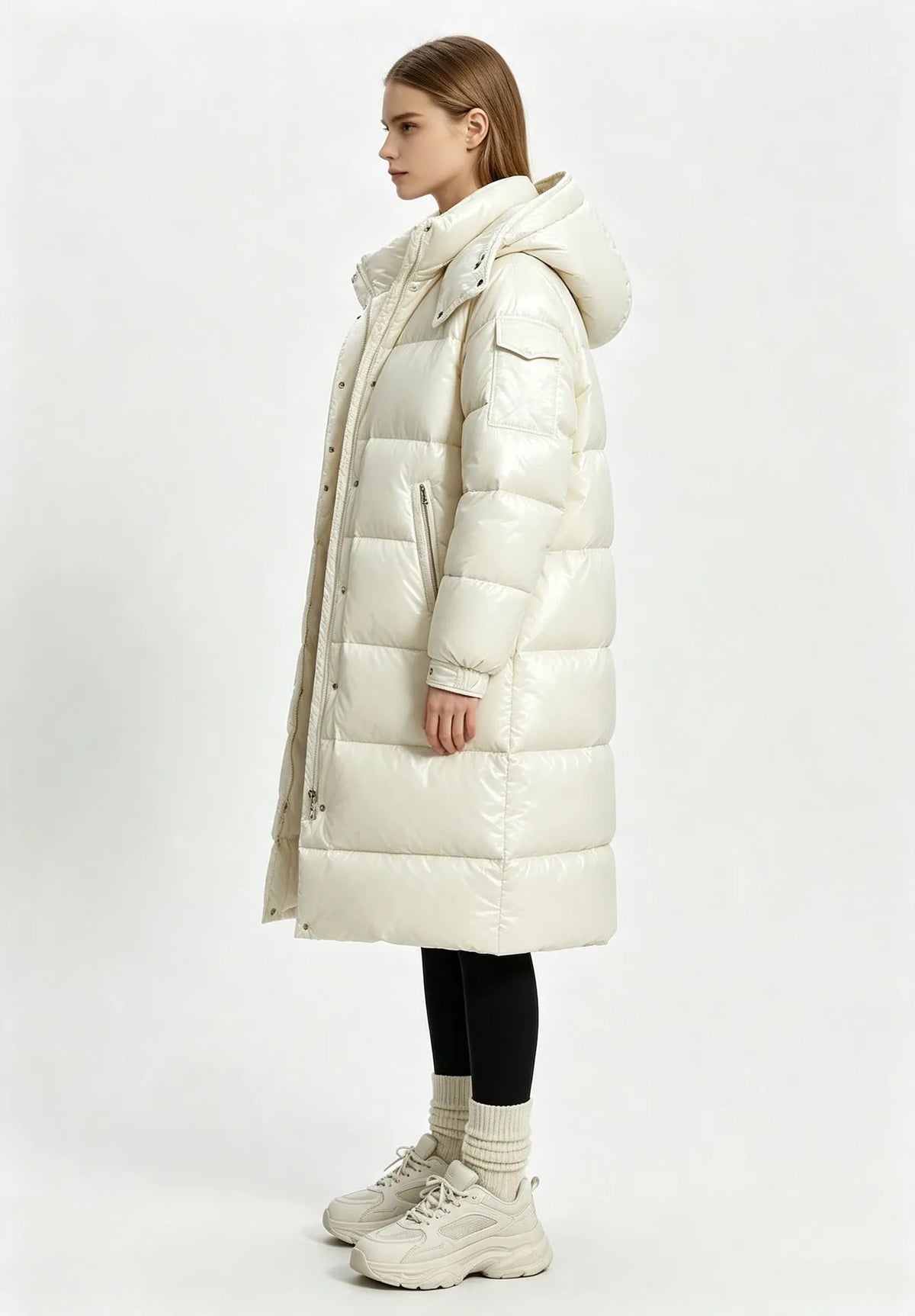 Women's Hooded Puffer Winter Parka
