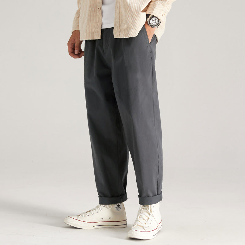Men's Tapered Pants - Slim Fit Casual Trousers