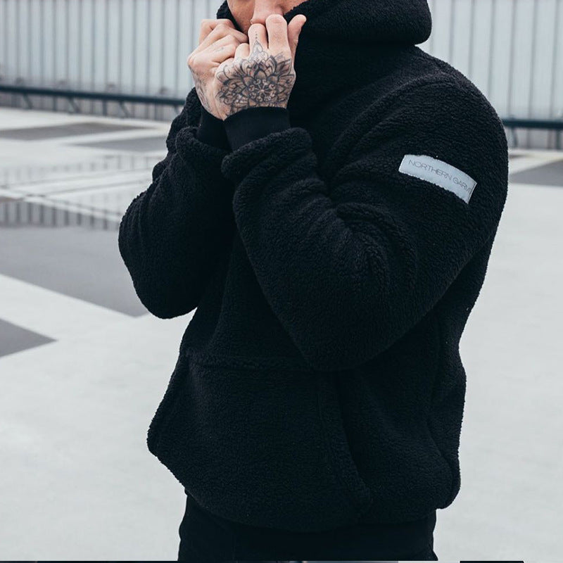 Men's Plush Fleece Hoodie