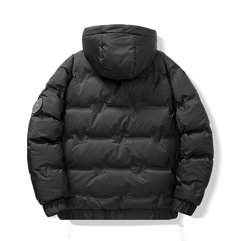 Men's Short Winter Coat - Tailored Fit for Casual Wear