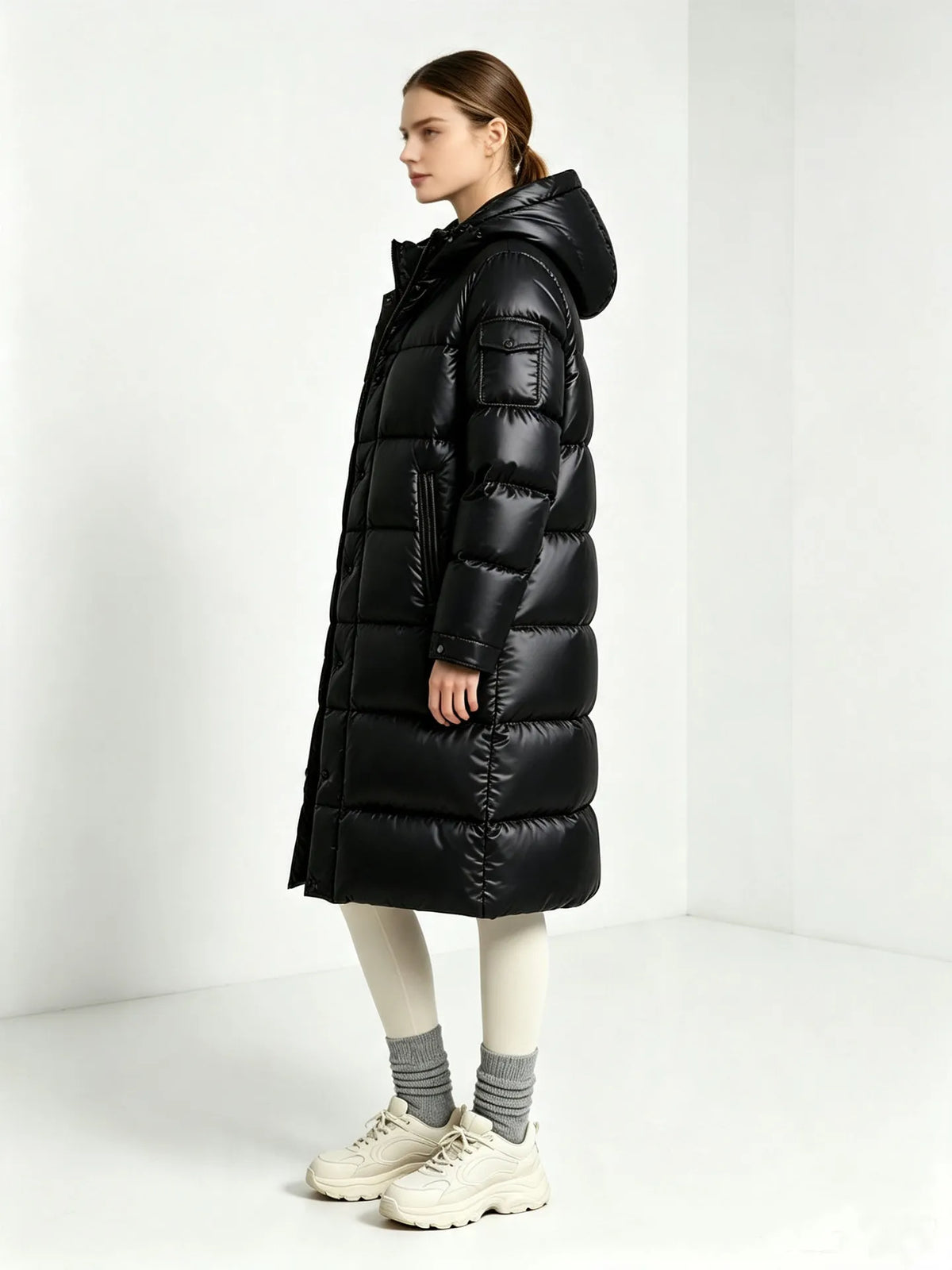 Women's Hooded Puffer Winter Parka