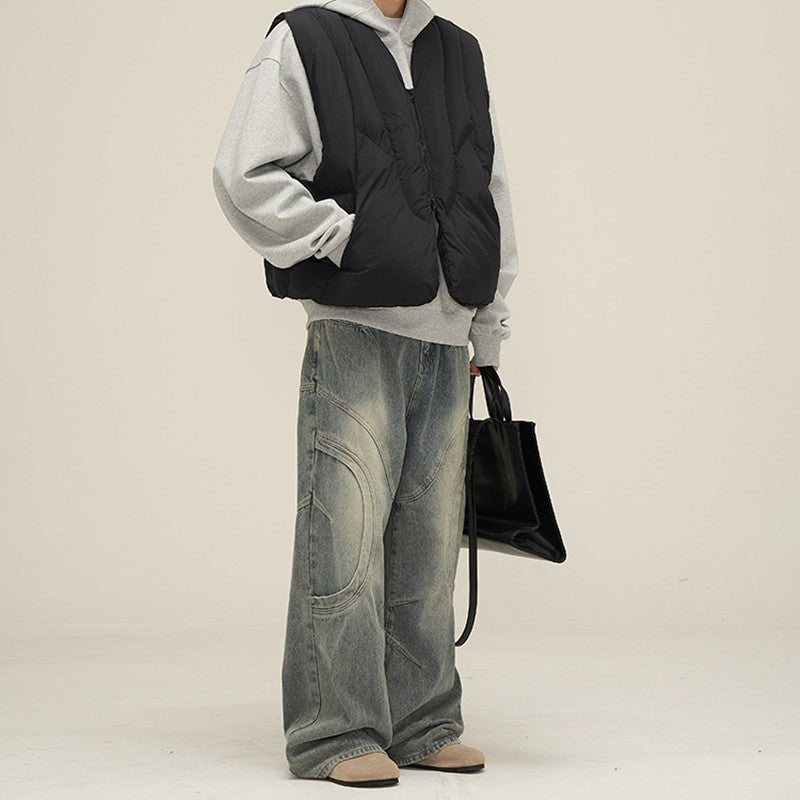 Men's Straight Leg Denim Jeans