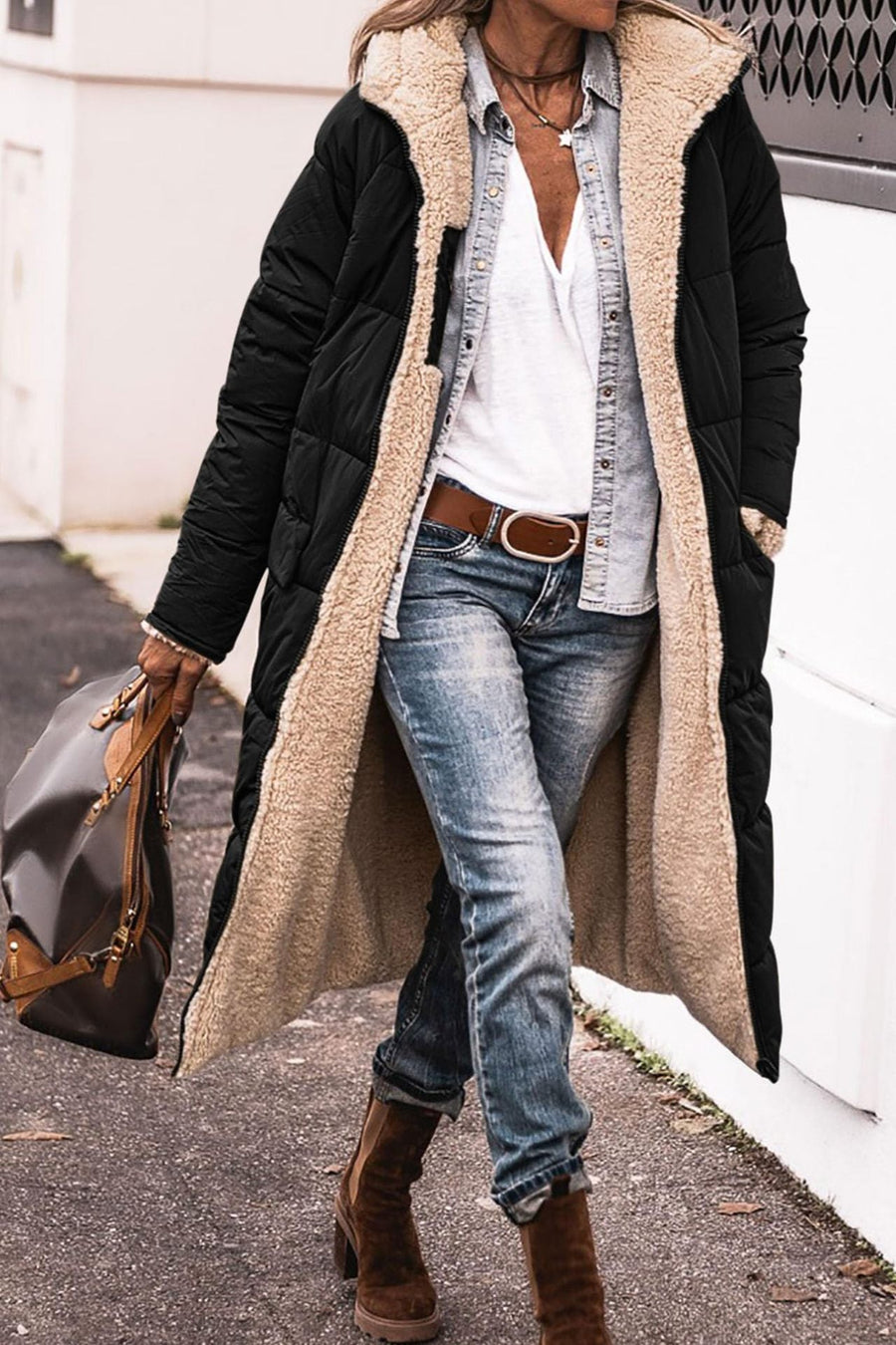 Women's Hooded Long Winter Coat