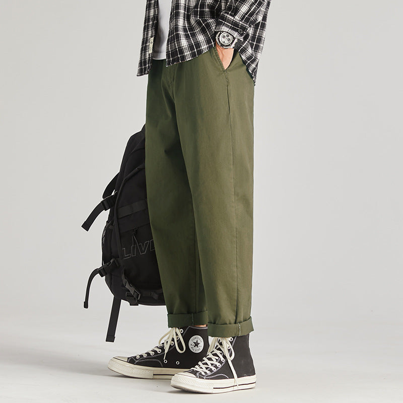 Men's Tapered Pants - Slim Fit Casual Trousers