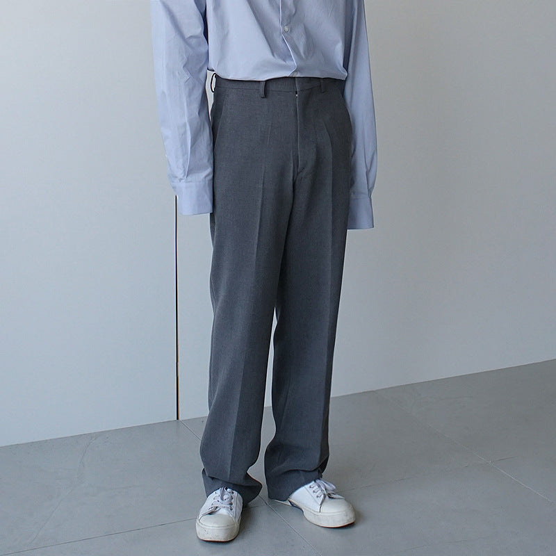 Men's Casual Straight Loose Trousers