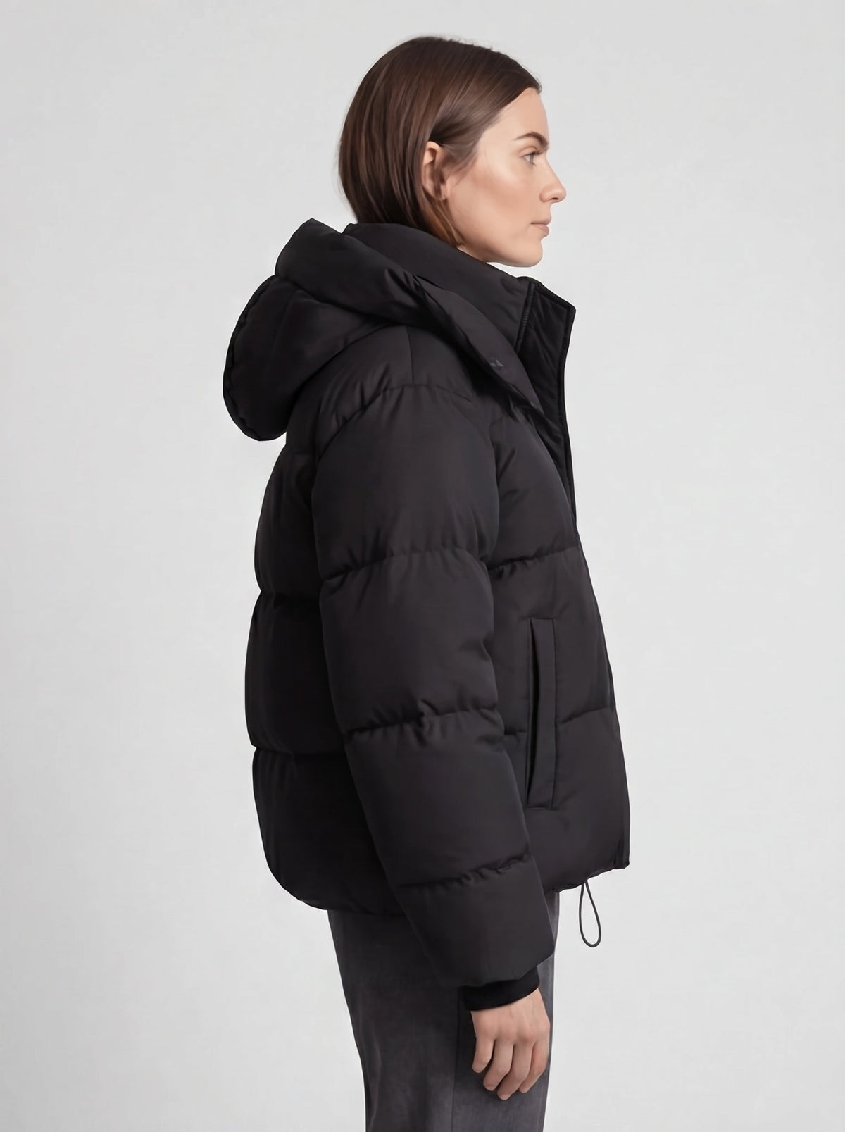 Women's Oversized Hooded Puffer Jacket
