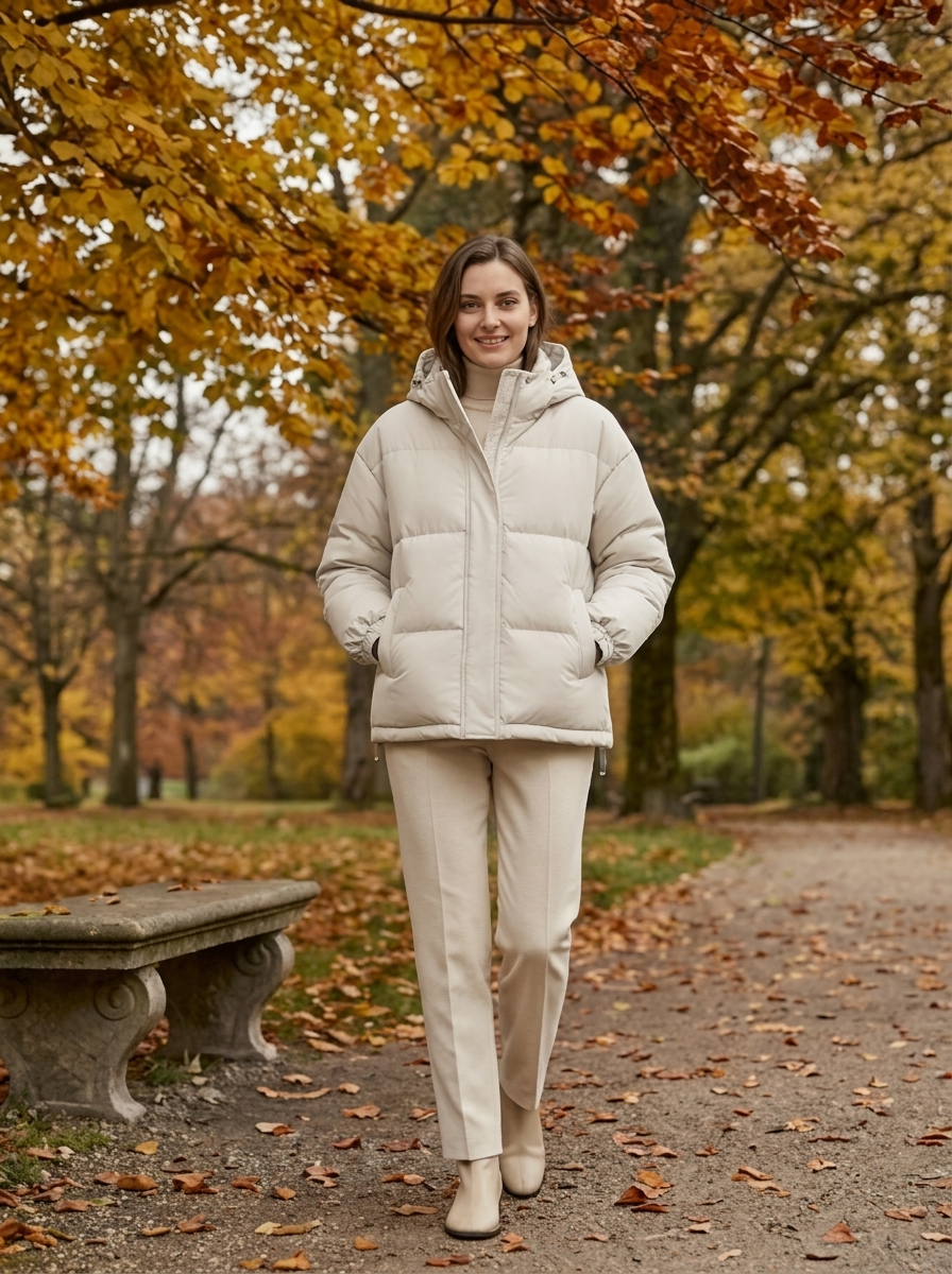 Women's Hooded Puffer Jacket