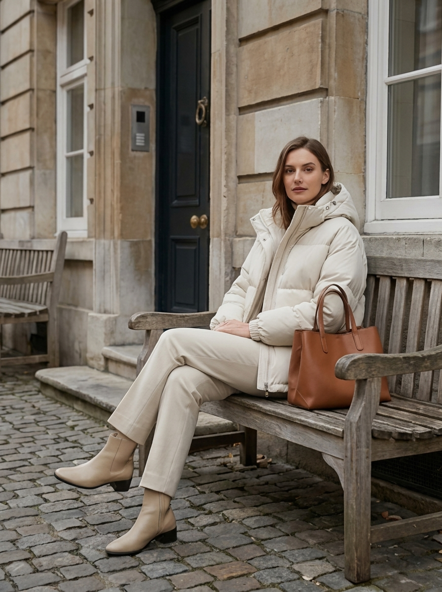 Women's Hooded Puffer Jacket