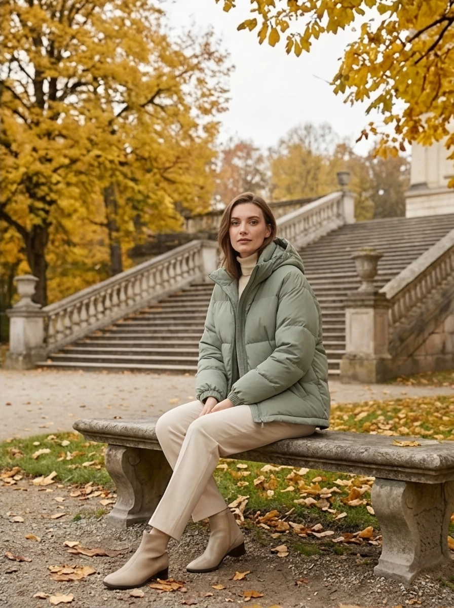 Women's Hooded Puffer Jacket