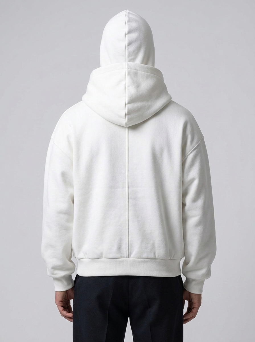 Zipped Hoodie with Built-In Balaclava